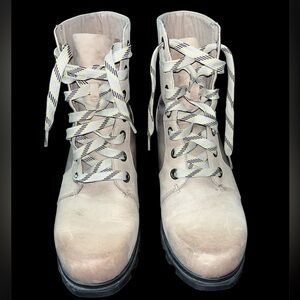 Sorel Joan of Arctic Wedge III Lexie Bootie-size 11 in Omega Taupe